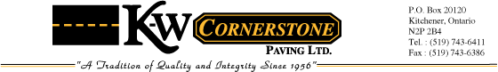 K-W Cornerstone Paving Ltd.